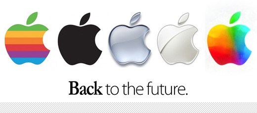 彩色版的苹果新logo亮相_干将莫邪设计公司,创意盈利!
