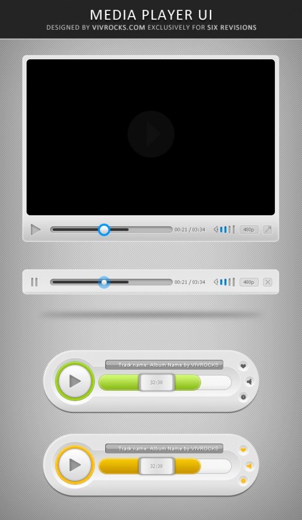 psd素材,UI素材,UI设计,素材下载,网页设计,设计,播放器,界面设计